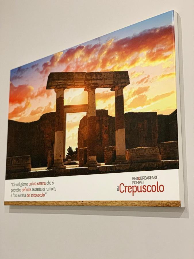 B&B Il Crepuscolo - Pompeji Exteriör bild